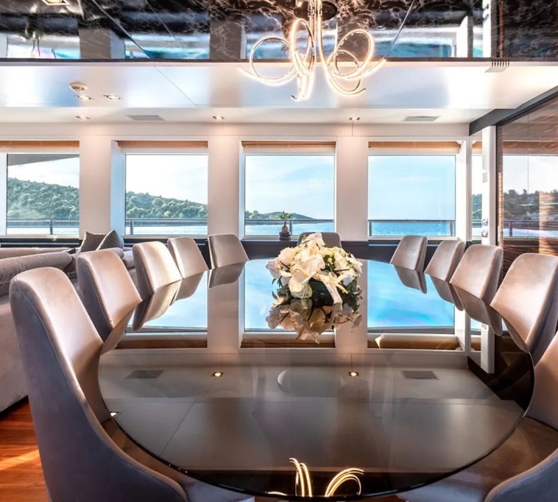 africa 1 yacht interior